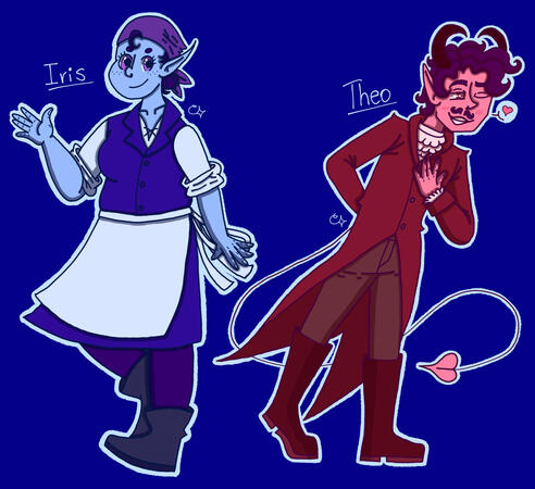 Iris and Theo